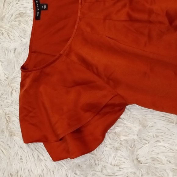 The Limited Flutter Sleeve Blouse Sz M - Picture 3 of 9